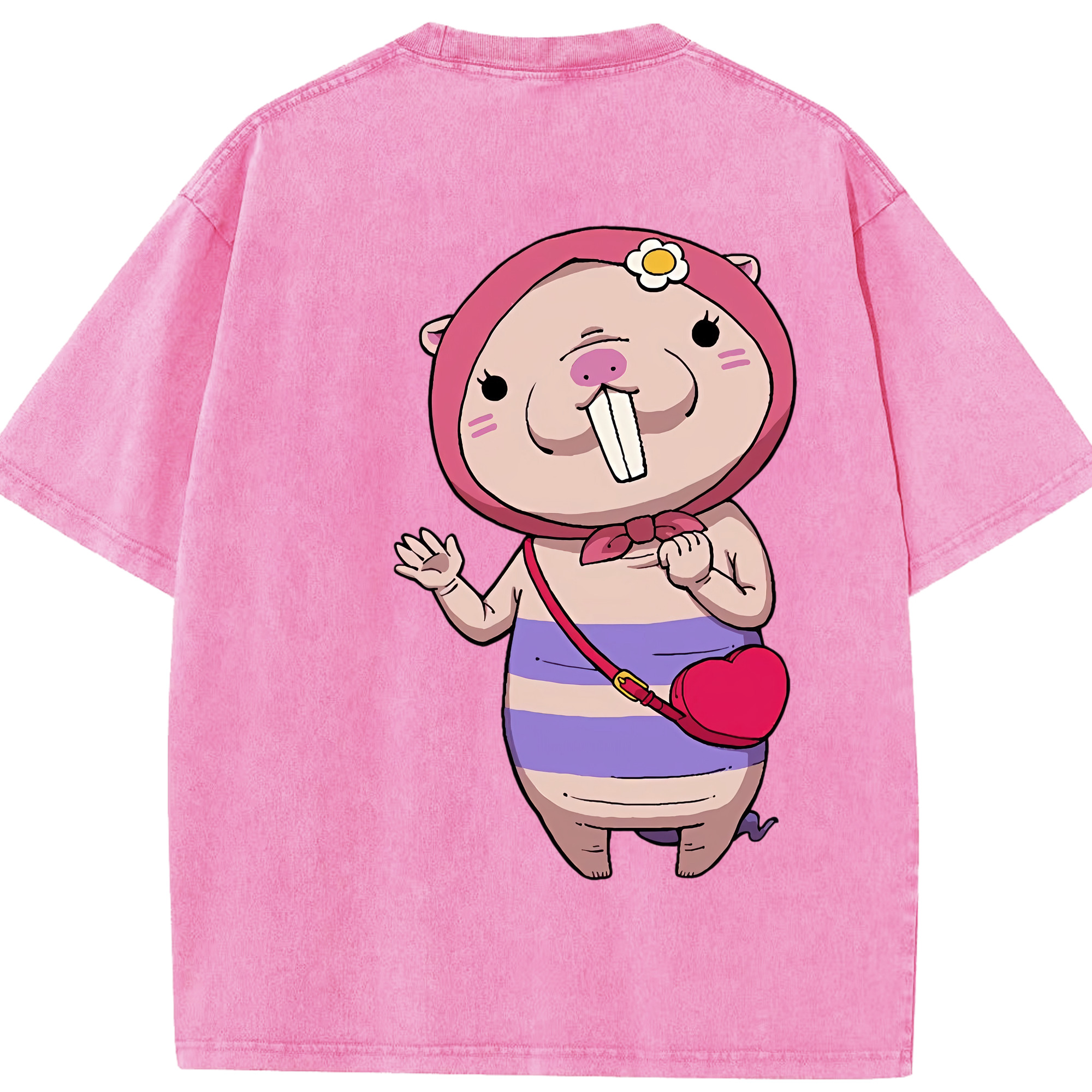 （画像用） 妖怪ウォッチ Yo-kai Watch 綿100% ヴィンテージ風 半袖Tシャツ（背面プリント）